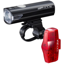 AMPP 400S  VIZ 100 Bike Light Set  USBC