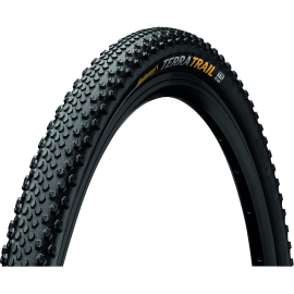 Terra Trail ShieldWall Tyre  Foldable PureGrip Compound BLACKBLACK 700X40C