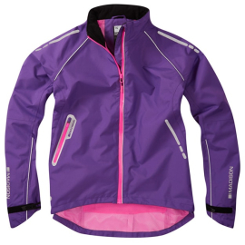 Prima women's waterproof jacket, electric purple size 14