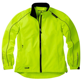 Protec women's waterproof jacket, hi viz yellow size 8
