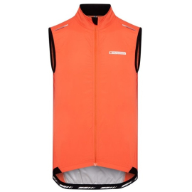 Sportive men's windproof gilet, chilli red small