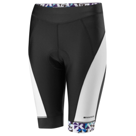 Sportive Women's Shorts, Black / White / Purple Reign Size 16