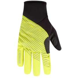 Stellar Reflective Waterproof Thermal Gloves, black / hi-viz yellow