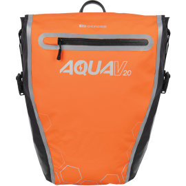 Aqua V 20 Single QR Pannier Bag Orange/Black