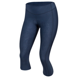 Women's Escape Sugar Cycling 3/4 Tight, Navy Phyllite Texture, Size XL