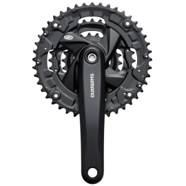 FC-M371 chainset without chainguard, square taper, 44 / 32 / 22T, 175 mm