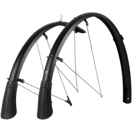 Bluemels Mudguard Set Matt Black  28 45MM