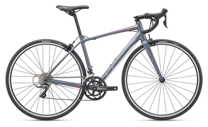 2019 Liv Avail 2 Womens Road bike in Grey from pennyfarthng